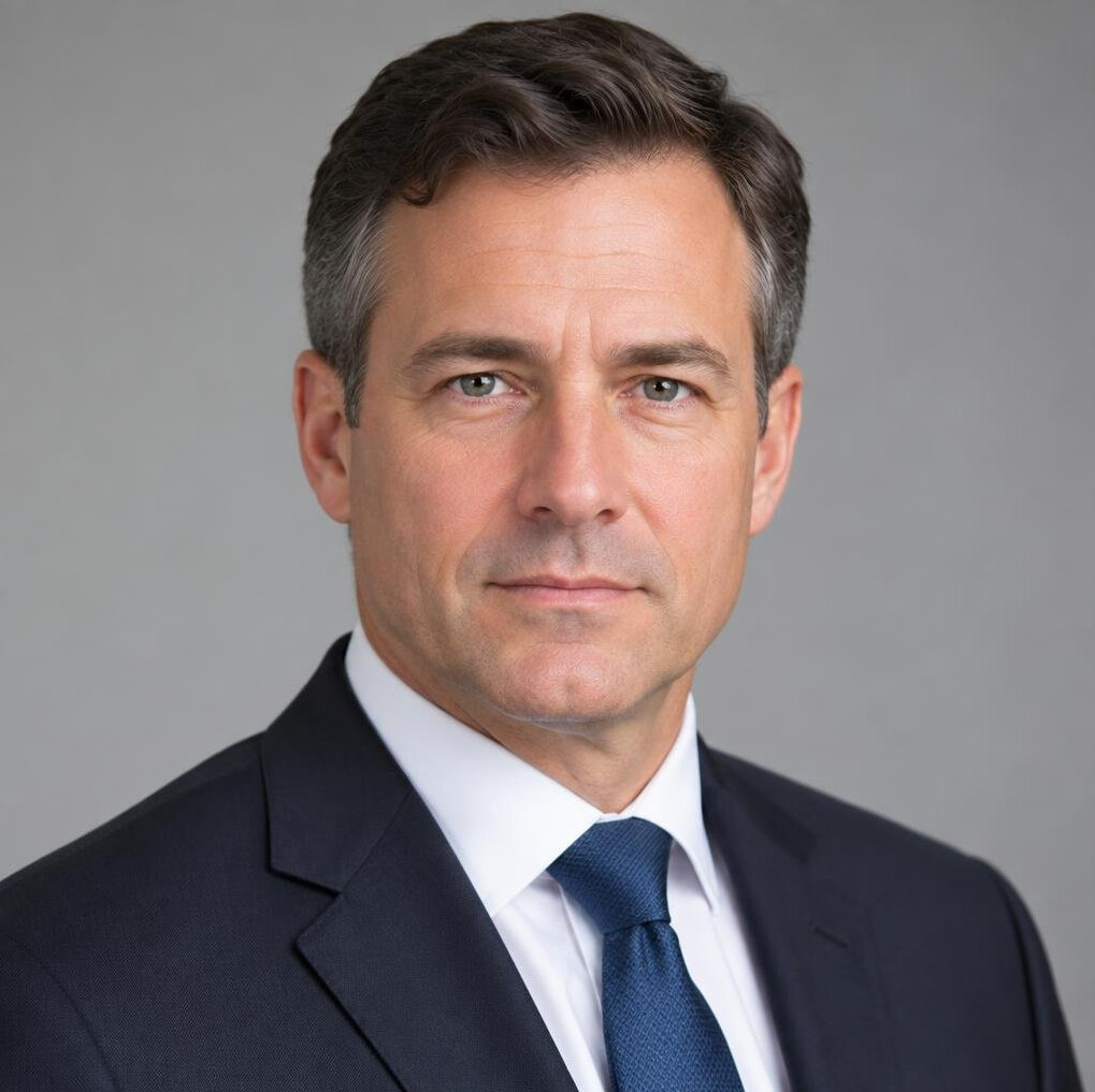Portrait of a mature man in a suit